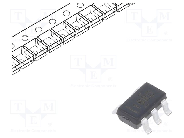 IC: instrumentation amplifier; 350kHz; Uoper: 2.7÷5.5V; SOT23-5