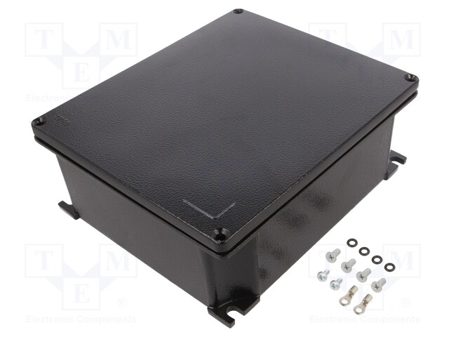 Enclosure: multipurpose; X: 215mm; Y: 252mm; Z: 91mm; S-8000; black