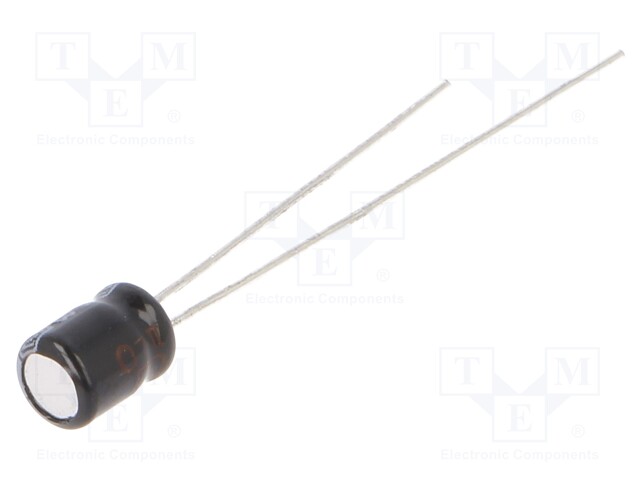 Electrolytic Capacitor, 10 µF, 16 V, KS Series, ± 20%, Radial Leaded, 1000 hours @ 85°C