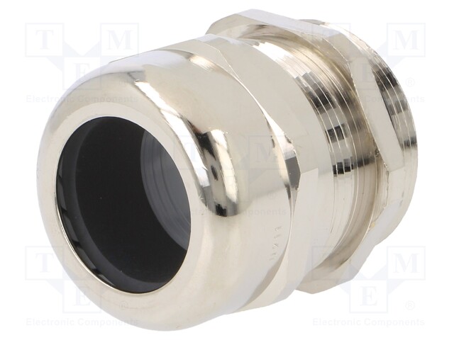 Cable gland; with earthing; PG29; IP68; Mat: brass