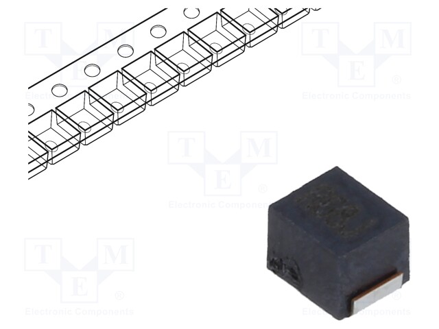 Inductor: ferrite; SMD; 1008; 680nH; 300mA; 850mΩ; Q: 30; -40÷105°C