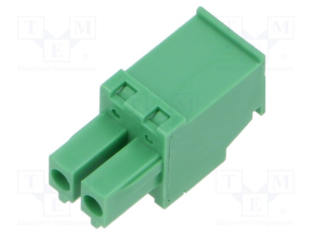 Connector: pluggable terminal block; plug; female; angled 90°