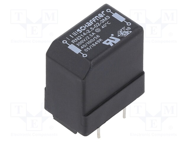 Inductor: wire with current compensation; THT; 3.3mH; 2.5A; 72mΩ