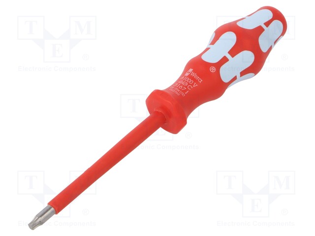 Screwdriver; insulated; Torx®; TX25; Blade length: 100mm