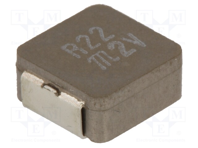 Inductor: ferrite; 220nH; Ioper: 35.4A; 1.5mΩ; ±20%; Isat: 53A