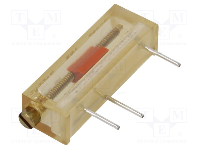 Potentiometer: mounting; multiturn; 10kΩ; 750mW; ±10%; linear