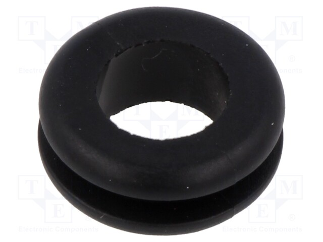 Grommet; black; UL94HB; TPR