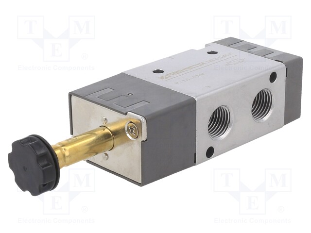 Electromagnetic valve; 3/2 NC; G 1/4"; Pressure: 1.5÷8bar; S: 24mm