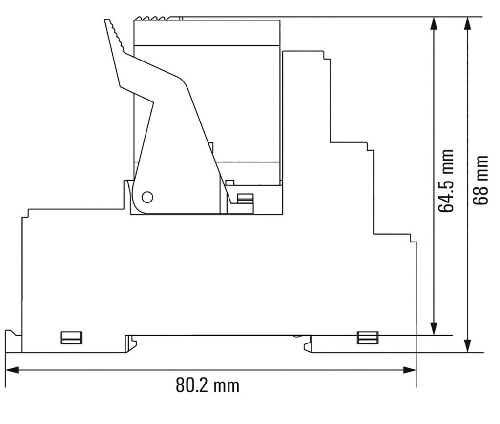 Relay: interface; DPDT; Ucoil: 110VDC; 5A; DIN; Variant: Relay set