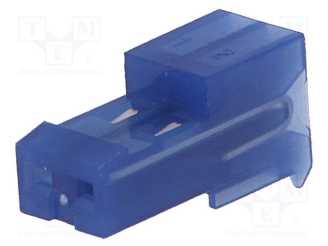 Plug; wire-board; female; PIN: 2; 2.54mm; IDC; for cable; MTA-100