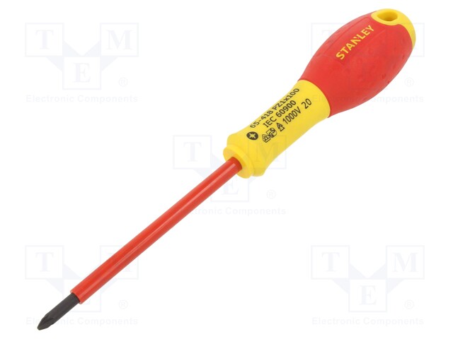 Screwdriver; Pozidriv®; insulated; PZ1; Series: FATMAX®; 100mm