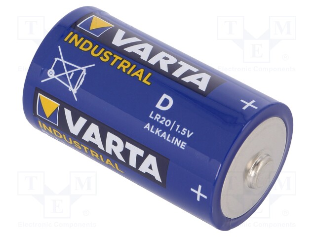 Battery: alkaline; 1.5V; D; Industrial PRO; non-rechargeable