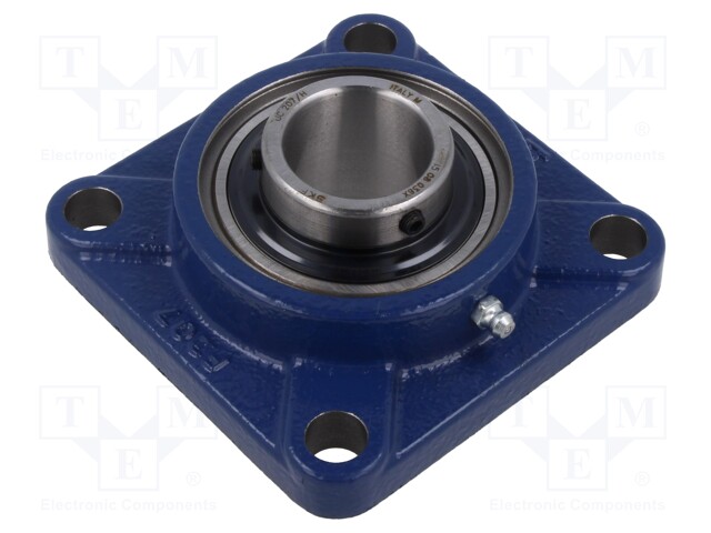 Bearing: bearing unit; adjustable grip,with square flange; 35mm