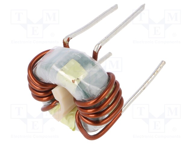 Inductor: wire; THT; 220uH; 30A; 1mΩ; 230VAC; 15x12.5mm; -20÷+50%