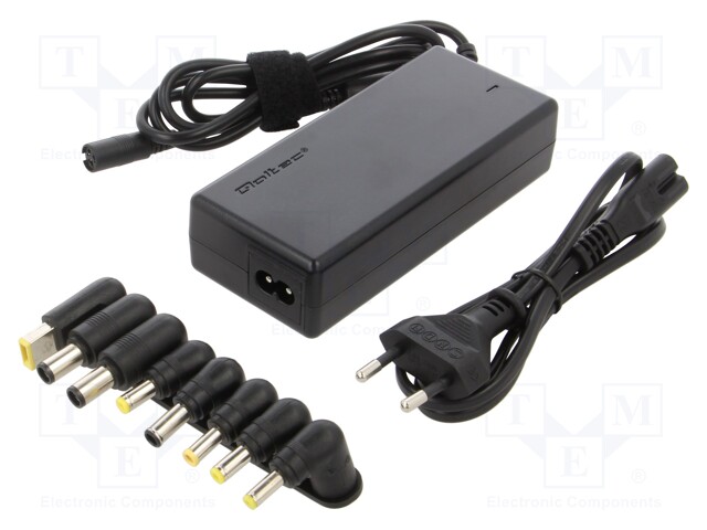 Power supply: switched-mode; 18.5VDC,; 4.9A; 90W; 220÷240VAC