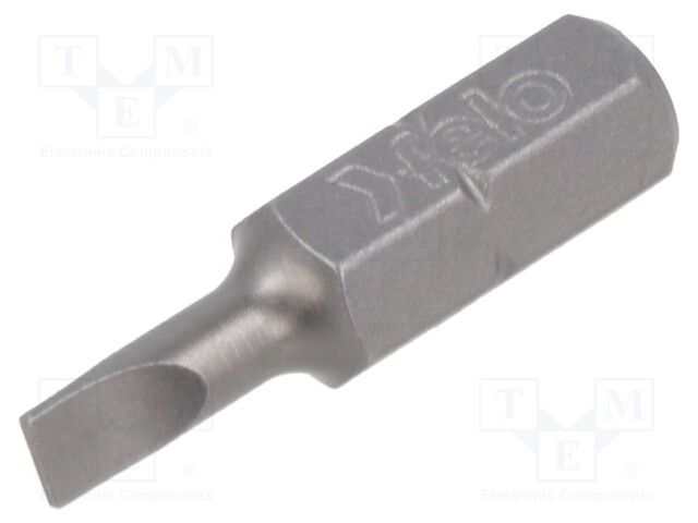 Screwdriver bit; slot; 3,5x0,6mm; Overall len: 25mm