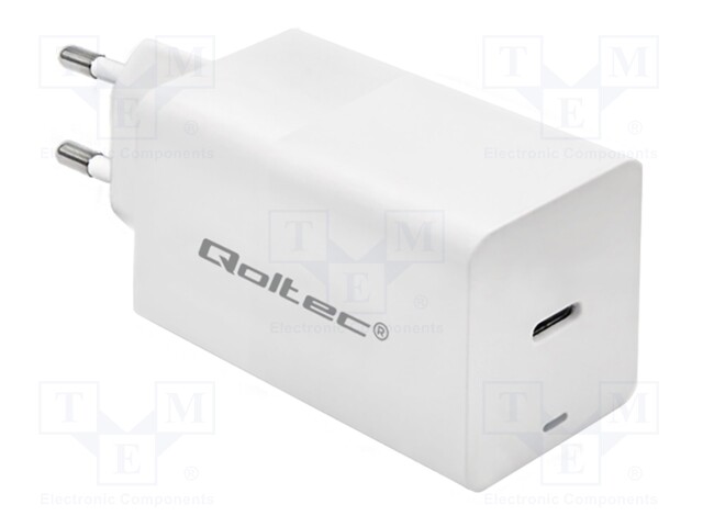 Power supply: switched-mode; plug,charger; 5VDC,; 3.25A; 65W