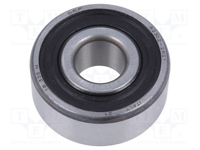 Bearing: single row deep groove ball; Øint: 15mm; Øout: 42mm