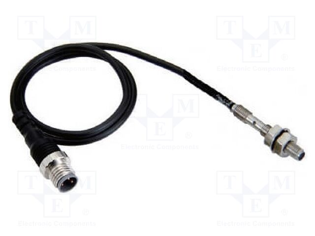 Sensor: inductive; OUT: NPN / NC; 0÷0.8mm; 10÷30VDC; M4; IP67; PIN: 3