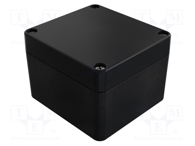 Enclosure: multipurpose; X: 75mm; Y: 80mm; Z: 56mm; polyester; black