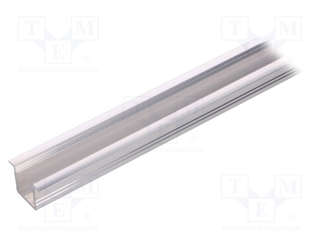 Profiles for LED modules; recessed; natural; L: 1m; aluminium