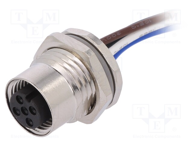 Socket; M12; PIN: 4; female; A code-DeviceNet / CANopen; cables