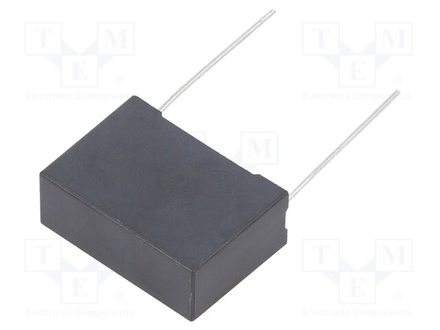 Capacitor: polypropylene; X2; 1uF; 22.5mm; ±10%; 26.5x18.5x10mm