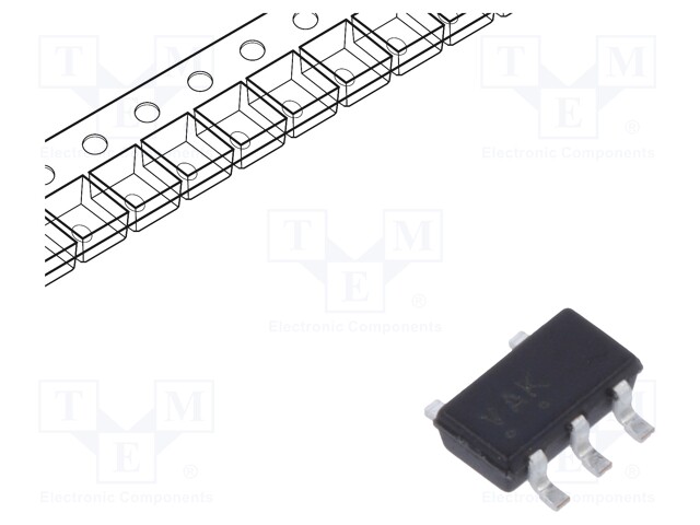 IC: digital; inverter,Schmitt trigger; NOT; Channels: 1; IN: 1; SMD