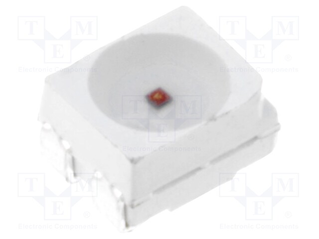 LED; SMD; 3528,PLCC4; orange; 2180÷2800mcd; 3.5x2.8x1.9mm; 120°