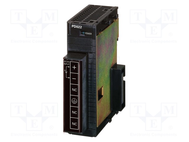 Module: mains; Usup: 24VDC; Mounting: DIN; Application: CJ series