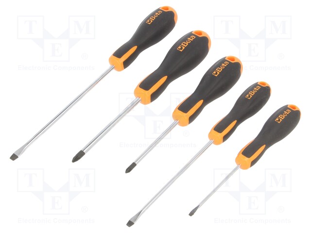 Kit: screwdrivers; Pcs: 5; Pozidriv®,slot; EVOX