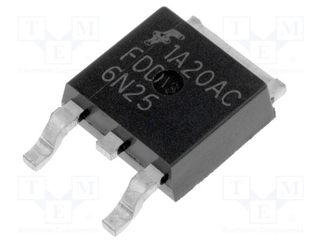 Transistor: N-MOSFET; unipolar; 250V; 2.6A; 0.05W; TO252