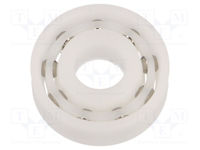 Bearing: ball; Øint: 12mm; Øout: 32mm; W: 10mm; Cage: polyamide