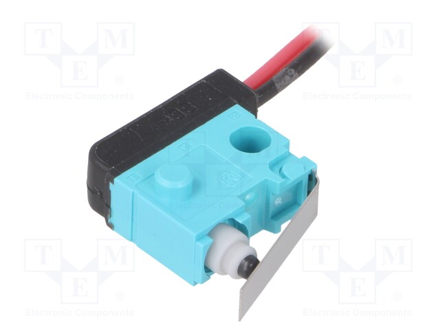 Microswitch SNAP ACTION; with lever; SPST-NC; 0.1A/30VDC; Pos: 2