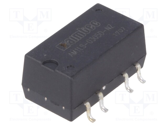 Converter: DC/DC; 1W; Uin: 2.97÷3.63V; Uout: 5VDC; Uout2: -5VDC; SMD