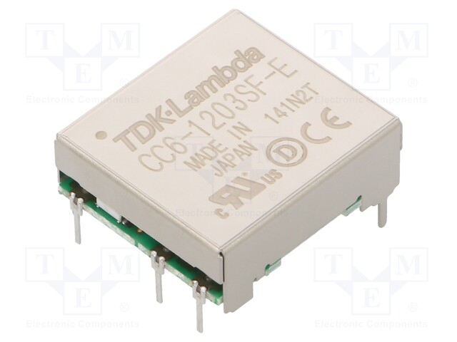 Converter: DC/DC; 6W; Uin: 12V; 3.3VDC; Iout: 1.2A; DIP7; 5.8g