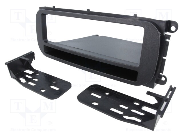 Radio mounting frame; Chrysler,Dodge; 1 DIN; black