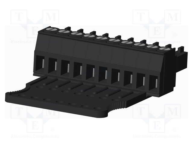 Connector: pluggable terminal block; plug; female; straight; 300V