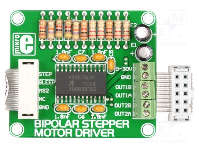 Expansion board; screw terminal,IDC10; Features: A3967SLB; 30VDC