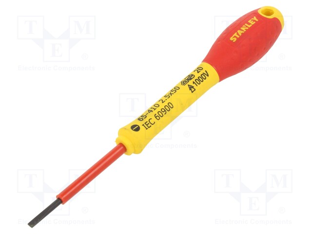 Screwdriver; slot; insulated; SL 2,5mm; Series: FATMAX®; 50mm