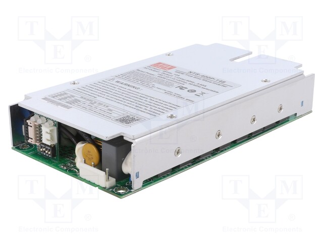 Converter: DC/AC; 400W; Uout: 110VAC; 40÷66VDC; 186x100.5x32mm