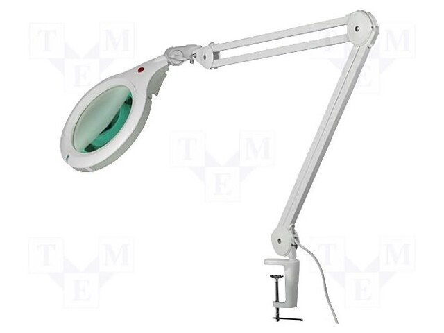 Desktop magnifier with backlight; Mag: 3dpt(x1.75); 245mm