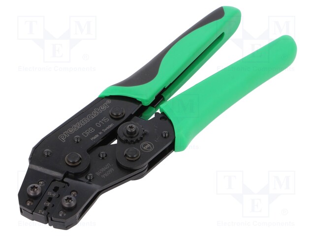 Tool: for crimping; non-insulated terminals; 0.1÷1.5mm2