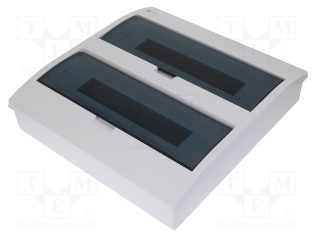 Enclosure: for modular components; IP40; white; No.of mod: 36