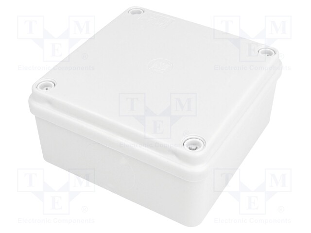 Enclosure: multipurpose; X: 100mm; Y: 100mm; Z: 50mm; grey; IP65