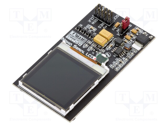 Module with graphic LCD display; pin header