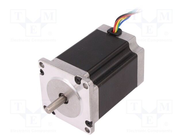 Motor: DC; 6.3VDC; step 1,8°; 1.4Nm; 1.1kg; 0÷40°C; 1.5A; 57x57x77mm