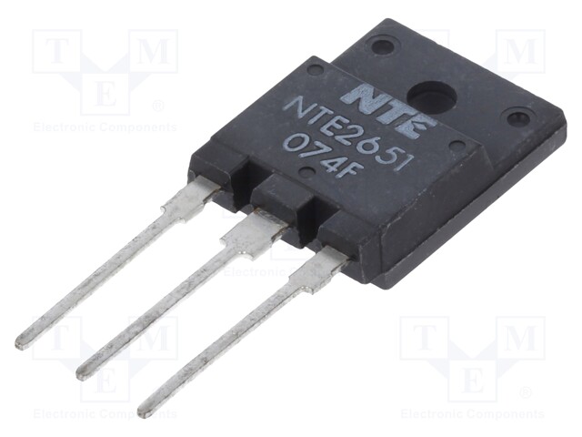 Transistor: NPN; bipolar; 800V; 10A; 70W; TO3PML