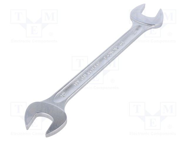 Wrench; spanner; 18mm,19mm; chromium plated steel; Series: MOTOR