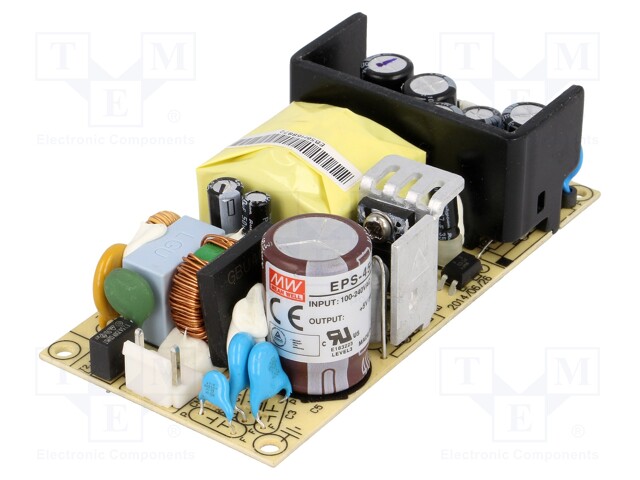 Power supply: switched-mode; 40W; 120÷370VDC; 85÷264VAC; OUT: 1